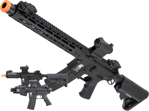 Matrix / S&T Sportsline Metal-Bodied M4 RIS Airsoft AEG Rifle w/ G3 Micro-Switch Gearbox (Model: M4K PDW)