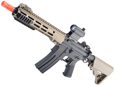 Matrix / S&T Sportsline M4 RIS Airsoft AEG Rifle w/ G3 Micro-Switch Gearbox (Model: Dark Earth / Block 3 10.5)