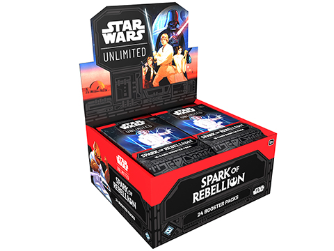Fantasy Flight Games Star Wars: Unlimited Spark of Rebellion Booster Display