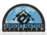 Evike.com 3 Airsoft Nation Die Cut Vinyl Sticker