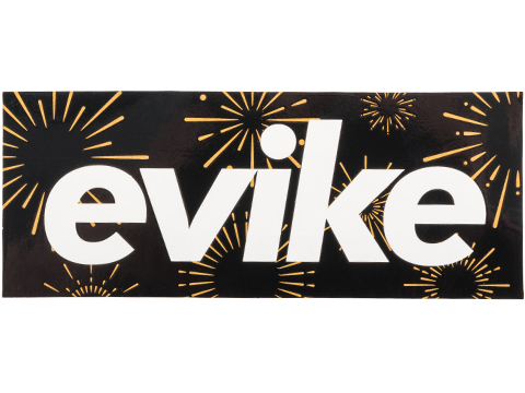 Evike Box Vinyl Decal Box Logo Sticker (Type: Fireworks)