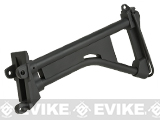 A&K Full Size Metal Skeleton Stock for  M249 MK-1 AEG Rifles - Black