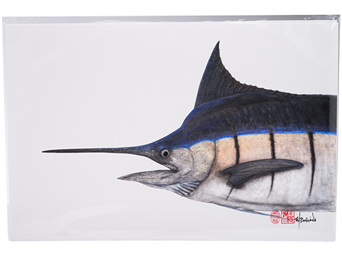 Strategic Angler Gyotaku Archival Giclee Print 
