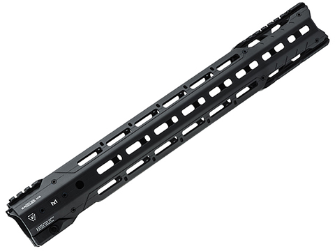 Strike Industries GridLok MLOK Free Float Aluminum Handguard for AR15 Rifles (Color: Black / 17)