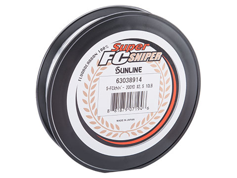 Sunline Super FC Sniper Fluorocarbon Fishing Line (Model: 6lb / 200yd)