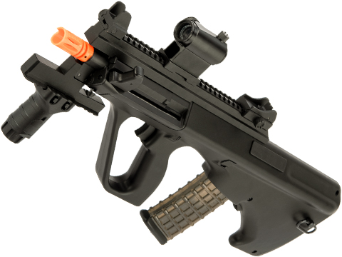 Snow Wolf AUG A3 Improved Bullpup Airsoft AEG Rifle (Color: Black / CQB Tactical)