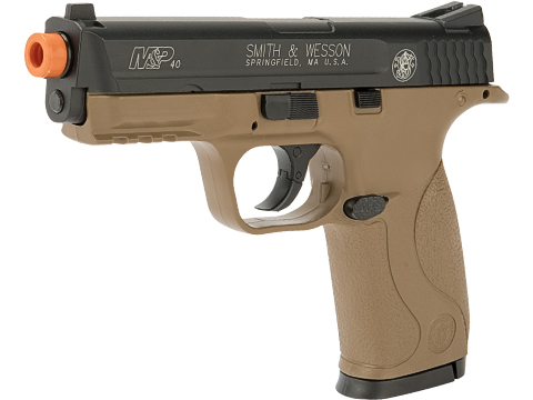 Softair Licensed CO2 Smith & Wesson M&P40 Airsoft Non Blowback (Color: Dark Earth)
