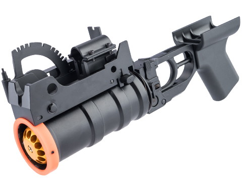 Snow Wolf GP-25 40mm Grenade Launcher for AK Series Airsoft Rifles w/ Grenade Shell
