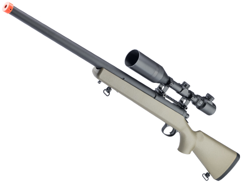 Matrix VSR-10 Bolt Action Sniper Rifle by Snow Wolf (Color: Tan)