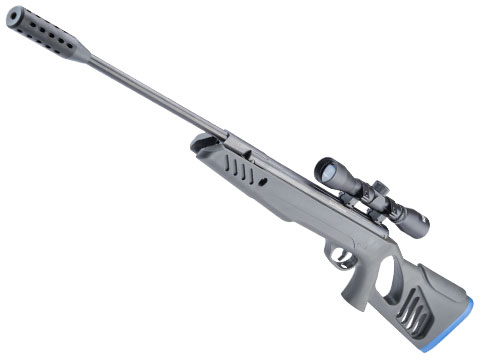 Swiss Arms TAC-1 Nitro Piston Break Barrel Air Rifle w/ 4x32 Scope (Color: Grey & Blue / .177 Cal)