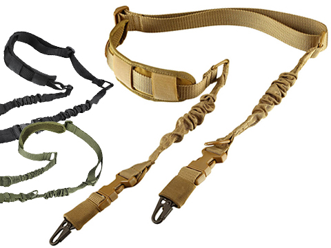 Tacbull FrontEdge Two-One Point Rifle Sling w/ Hooks (Color: OD Green)