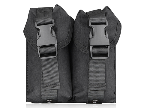 Tacbull MOLLE Double Grenade Pouch (Color: Black)