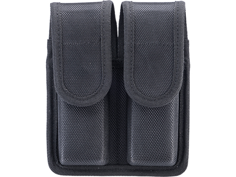 Tacbull Duty-Carrier Series Universal Double Mag Belt Pouch (Color: Black)