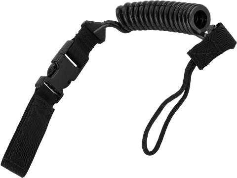 Tactical Tailor QR Pistol Lanyard (Color: Black), Tactical Gear/Apparel ...