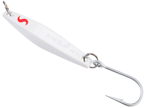 Tady A2 Fixed Single Hook Jig (Color: White Red S Glow)
