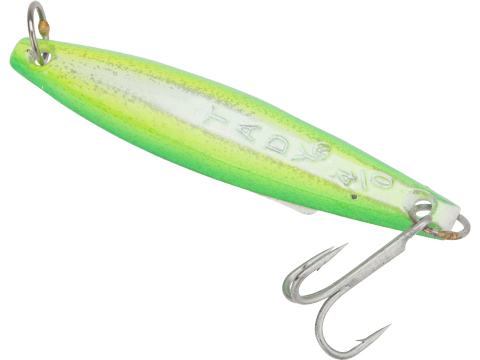 Tady Lures 4/0 Yo-Yo Deep Jigging Iron Jig (Color: Chartreuse Silver)