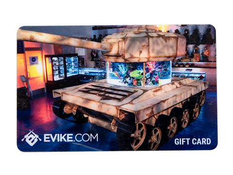 Evike.Com Gift Card - The Perfect Gift (Theme: Tanked Tank / $50)