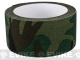 Phantom Gear 2 Fabric Tape Wrap / Gear Silencer (Color: Woodland Camo)