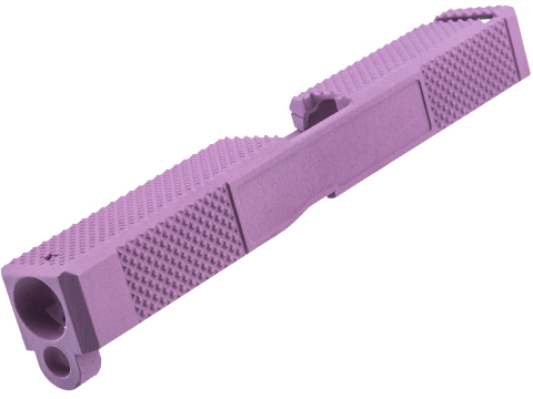 Tapp Airsoft Dark Side Precision Defender Series Slide w/ Custom Cerakote for ISSC M22, SAI BLU, Lonewolf, & Compatible Airsoft Gas Blowback Pistol (Color: Wild Purple)