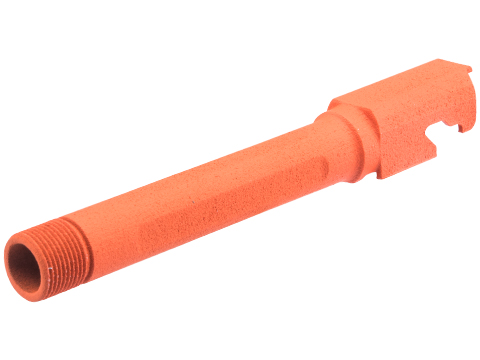 Tapp Airsoft 3D Printed Threaded Barrel w/ Custom Cerakote for Tokyo Marui P226 Gas Blowback Airsoft Pistols (Color: Hunter Orange)