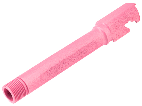 Tapp Airsoft 3D Printed Threaded Barrel w/ Custom Cerakote for Tokyo Marui P226 Gas Blowback Airsoft Pistols (Color: Pink Sherbert)