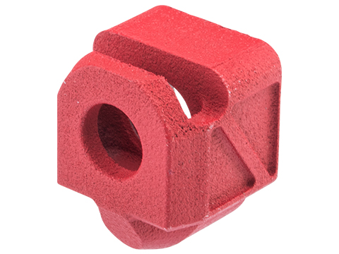 Tapp Airsoft 3D Printed 14mm Negative Stubby Compensator w/ Custom Cerakote for Gas Blowback Airsoft Pistols (Color: USMC Red)