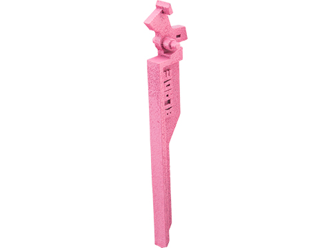 Tapp Airsoft Cerakote Trigger for Version 2 AEG Gearboxes (Model: Blade Trigger / Pink Sherbert)