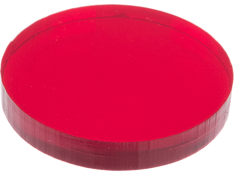 Tapp Airsoft Polycarbonate Lens Protector / Color Filter for TLR Weapon Lights (Color: Red)