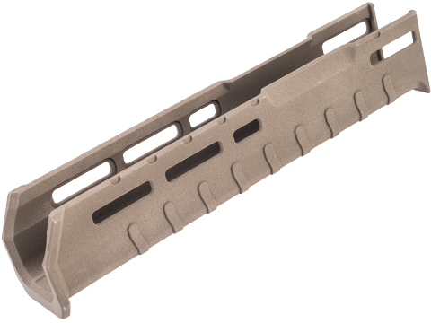 TAPP Airsoft Cerakote M-LOK Handguard for Tokyo Marui Saiga 12K Gas Blowback Airsoft Shotgun (Color: Dark Earth)