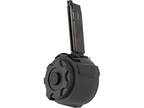 TAPP Airsoft HPA Tapped Electric Winding Drum Magazine for Gas Powered Airsoft Guns (Model: Tokyo Marui 226)