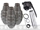 Thunder B Airsoft Co2 Simulation Grenade (Package: 3 Shell Set / Pineapple)