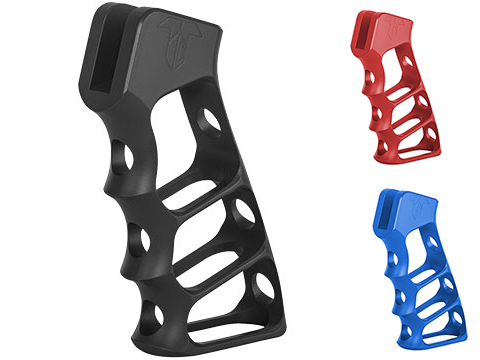 Tactical Dynamics CNC Aluminum Skeletonized Pistol Grip for AR15 / AR10 Type Rifles 