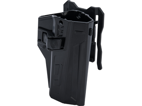 TEGE Injection Molded Hard Shell Pistol Holster (Model: CZ P07, P09 / Right Hand / MOLLE Attachment)