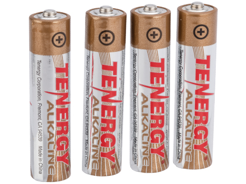 Tenergy High Quality Alkaline Batteries (Type: High Performance AAA / 4 Pack)