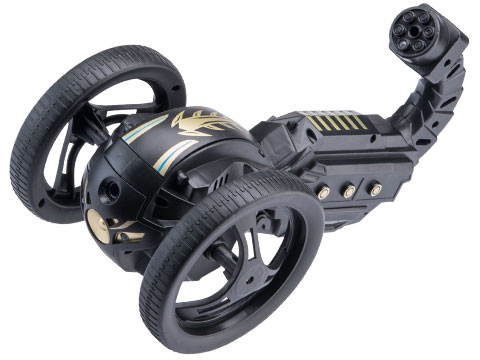 2.4G RC Stunt Car w/ Operational Water Cannon (Color: Black)