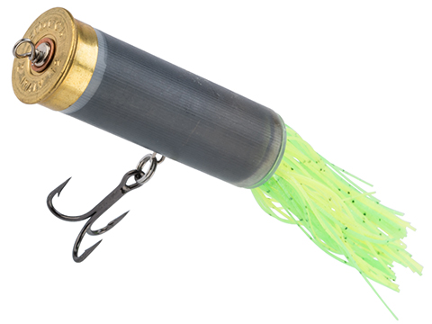 The Fishing Armory 12 Gauge Shot Shell Popper Lure (Color: Chartreuse)