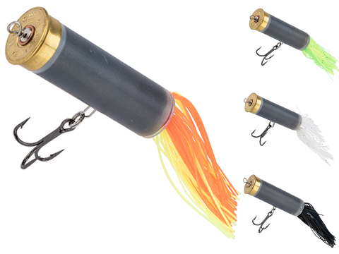 The Fishing Armory 12 Gauge Shot Shell Popper Lure (Color: Pumpkin