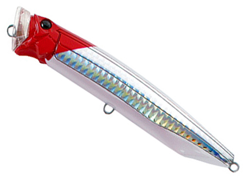 Tackle House CONTACT Feed Popper Fishing Lure (Model: Redhead Slit HG / 100mm)