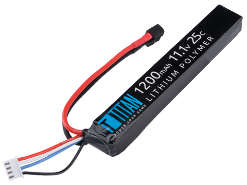 Titan Power 11.1v 1200mAh 25C Stick Type LiPo Battery (Connector: Deans)