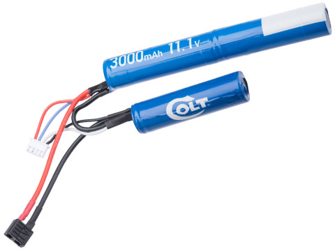 EMG Colt Licensed 11.1v 3000mAh Li-Ion Nunchuck Type Li-Ion Battery by Titan Power (Model: Deans Connector)