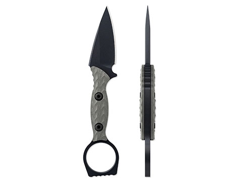 Toor Knives Viper Fixed Blade Knife (Color: Stealth Grey)
