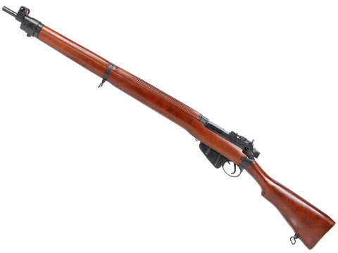 S&T Lee Enfield No.4 Mk I Spring Powered Bolt Action Rifle w/ Real Wood Stock