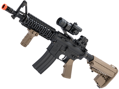 Tokyo Marui Next Generation Recoil Shock System Colt Licensed M4 AEG Rifle (Color: Flat Dark Earth / CQB-R)