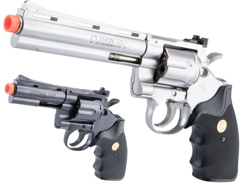 Tokyo Marui Licensed Colt Python .357 PPC Custom Spring Powered Airsoft Revolver 