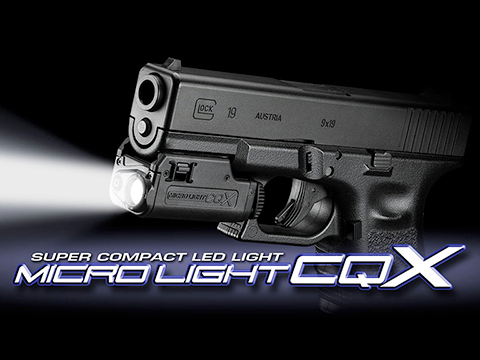Tokyo Marui Micro Light CQX Weapon Light (Color: Black)
