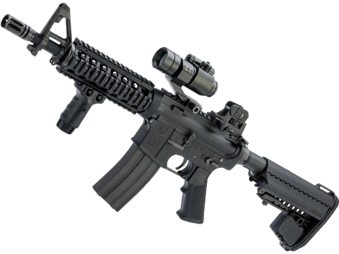 Tokyo Marui Next Generation Recoil Shock System Colt Licensed M4 AEG Rifle (Color: Black / CQB-R)