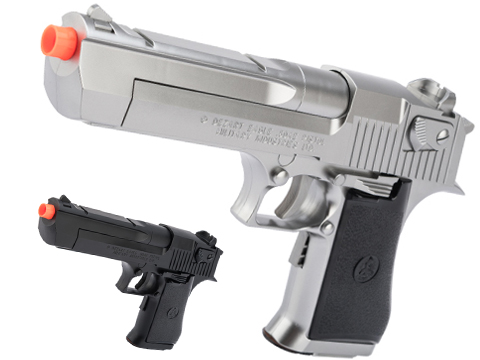 Tokyo Marui Licensed Desert Eagle 50AE Airsoft EBB AEP Pistol (Color: Silver)