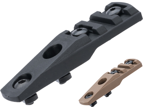 TMC Nylon Fiber Picatinny M-LOK Cantilever Rail Section 