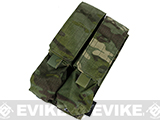 TMC SMG MP7A1 Double Magazine MOLLE Pouch (Color: Multicam Tropic)