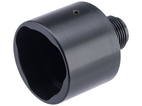 TNT Airsoft 14mm- Threaded Barrel Adapter for KSC kWA MP9 Gas Blowback Airsoft SMG